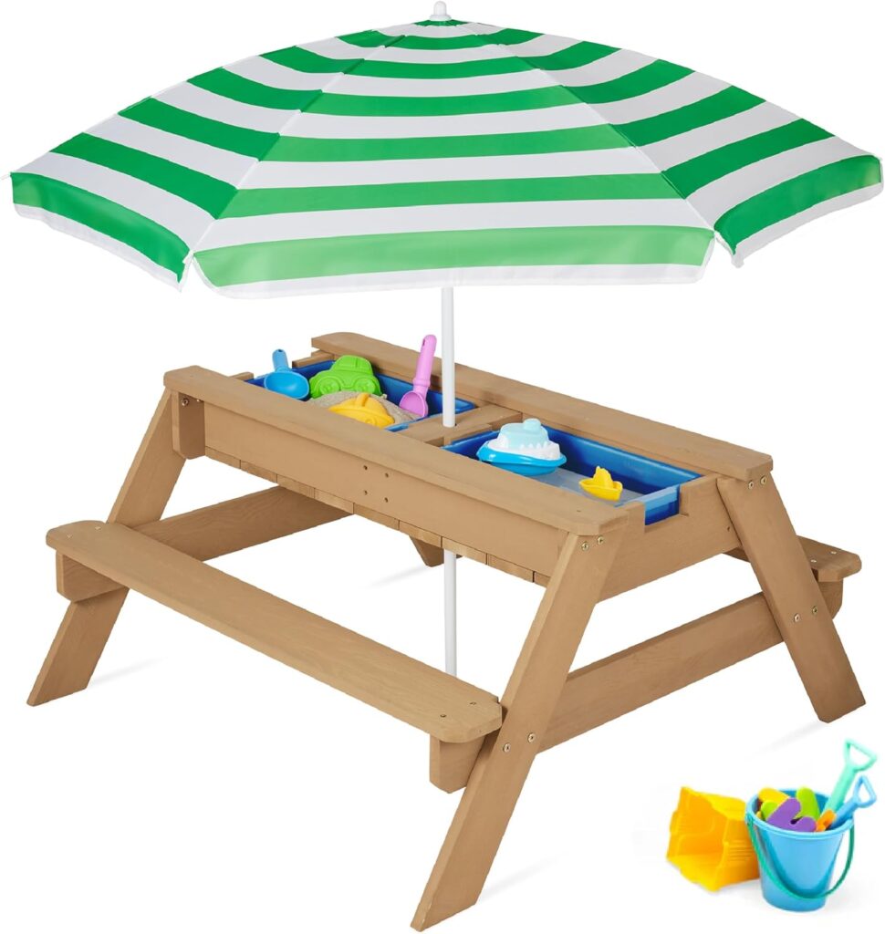 best outdoor activity table for toddlers